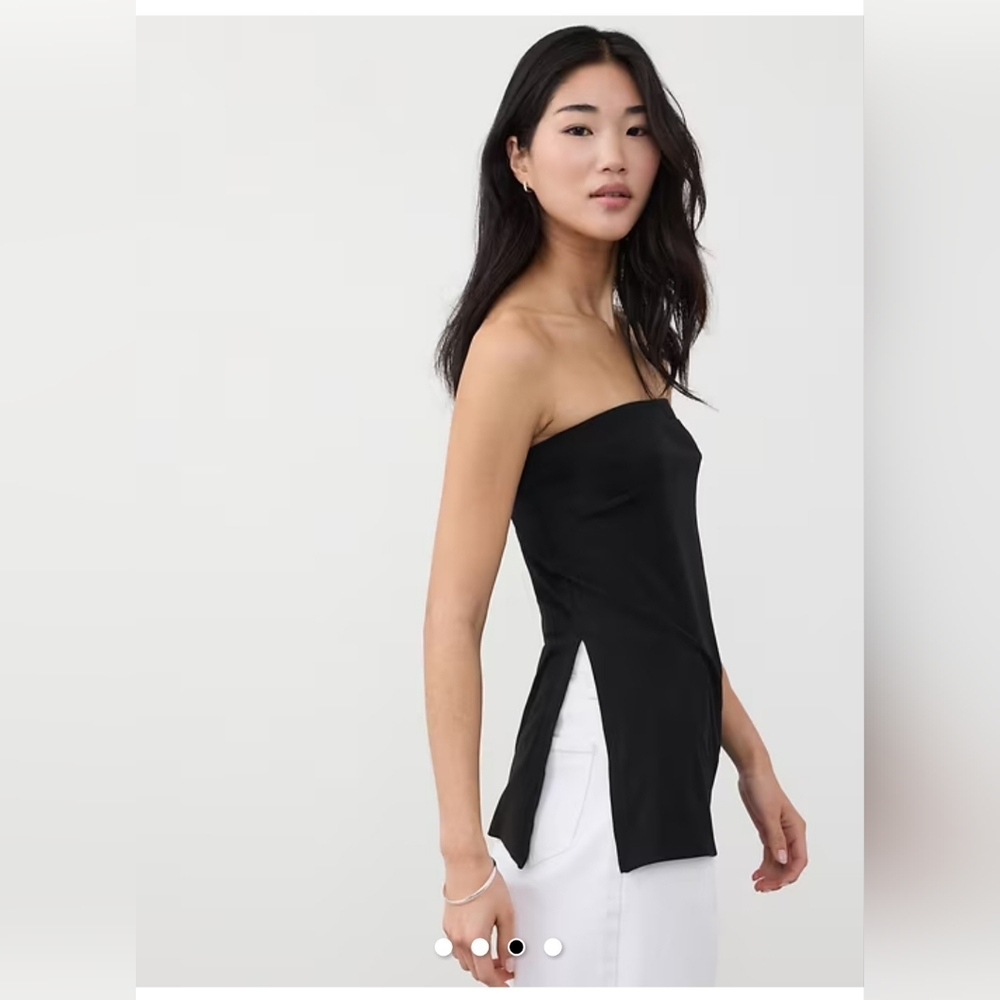 NWT Banana Republic Factory Strapless Trapunto Top Sexy MUST HAVE-Large